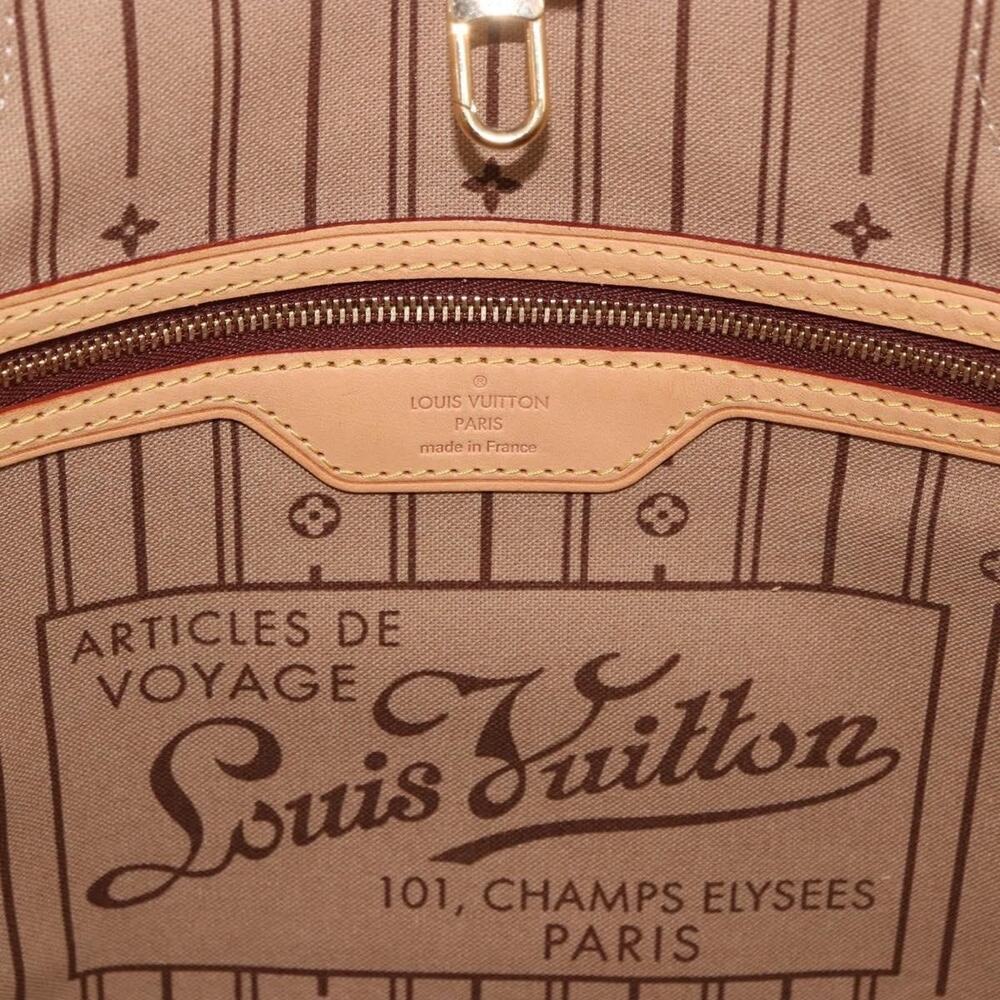 Louis Vuitton Monogram Neverfull MM Tote Bag Brown - Picture 5 of 12
